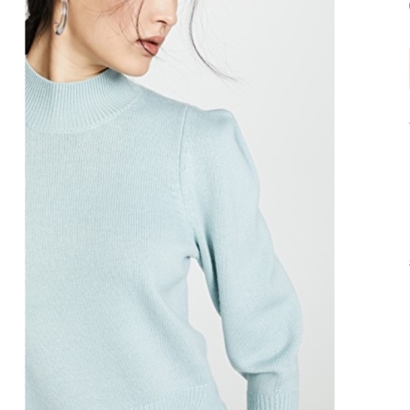 Joie Marquetta Light Blue Wool Sweater NWT - Picture 2 of 7